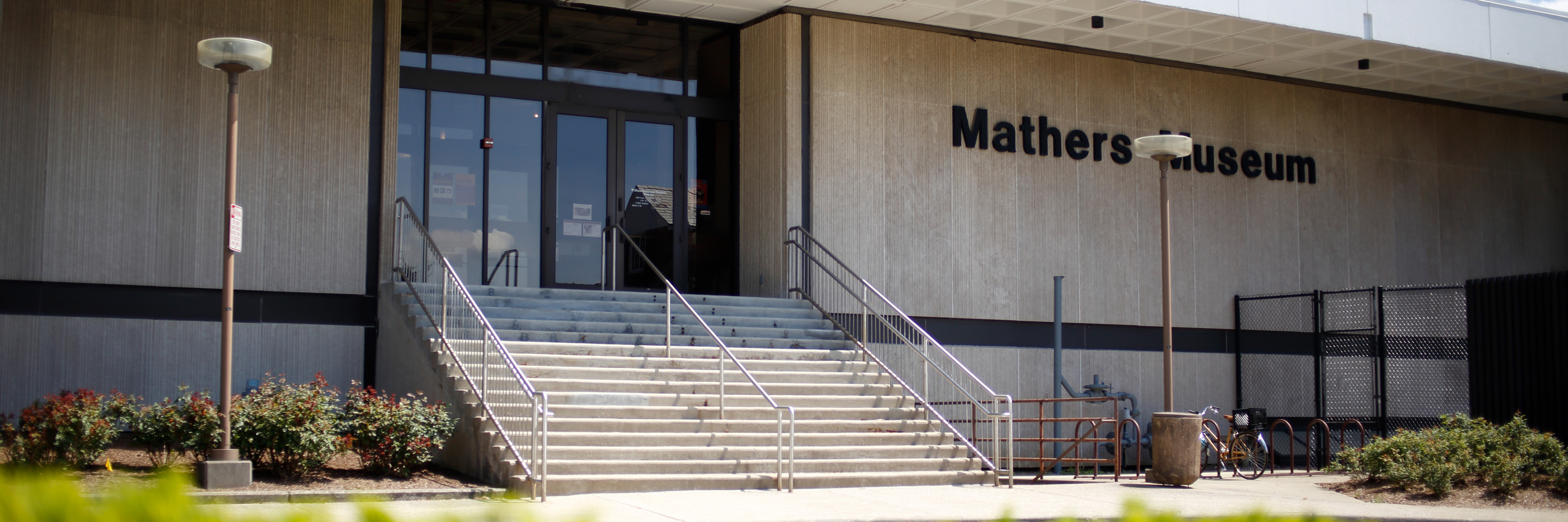 Mathers Museum entrance